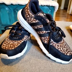 Leopard print Adidas shoes